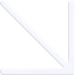icône arrow blanc droit